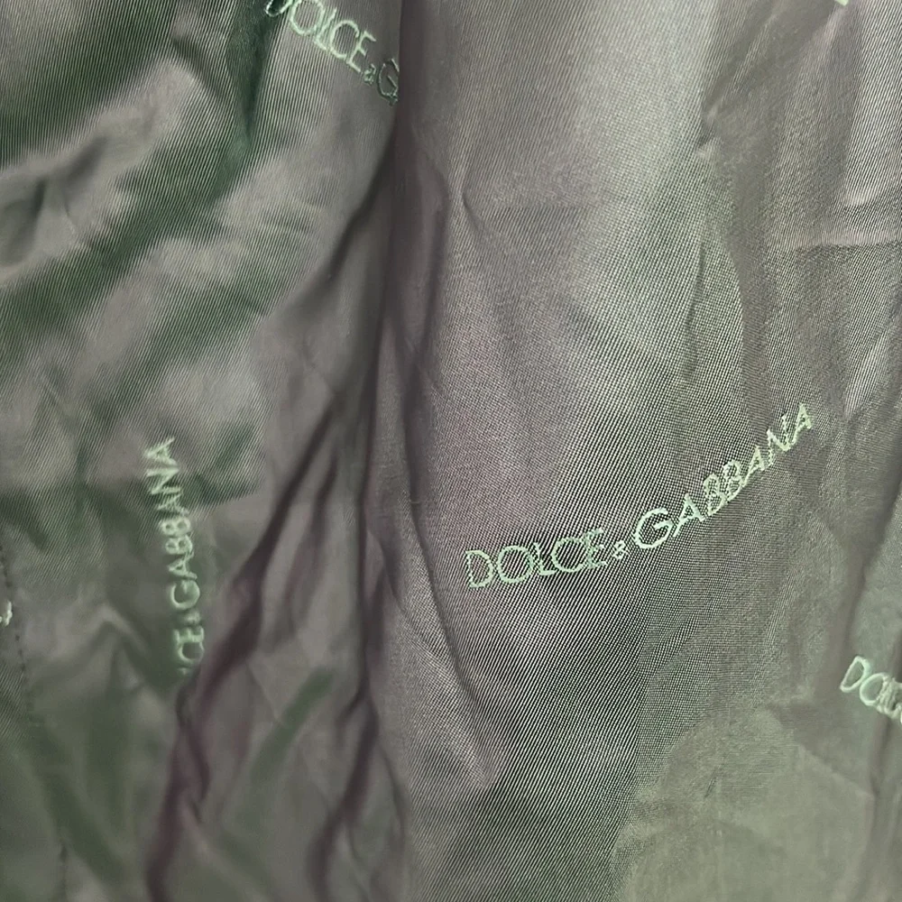 NOT FOR SALE DOLCE & GABANA green velvet midi skirt size 42 - Picture 11 of 14